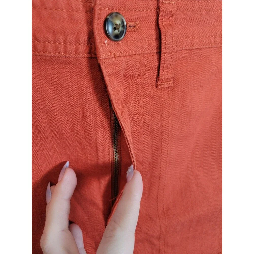 NWT Madewell Camp Shorts Size XS Chili Red
